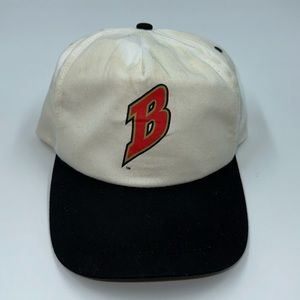 Vintage Fantastic Sports Merchandise Buffalo Bisons White/Black SnapBack Hat